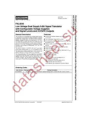 FXL5T244BQX datasheet  